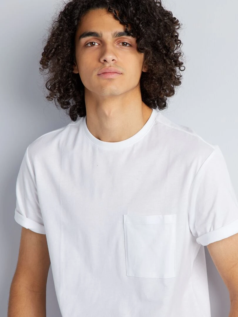 T shirt 'Keith Haring' à col rond   noir