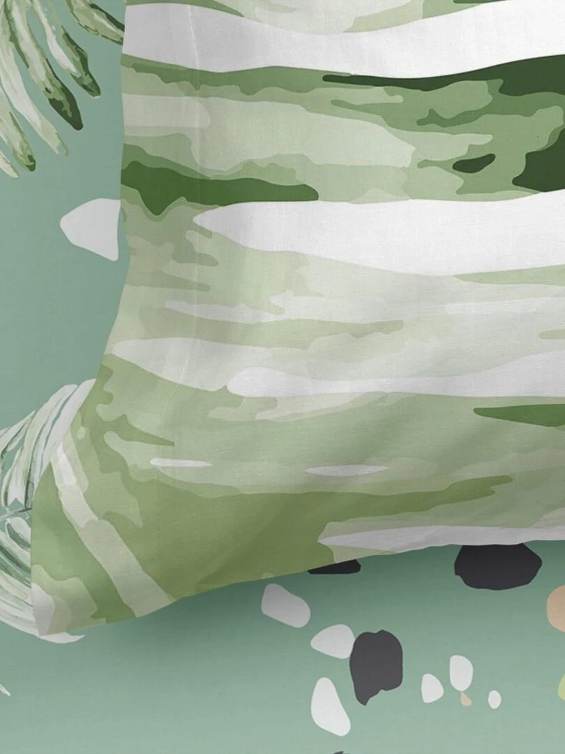 Drap housse Delicate "Happyfriday"   Blanc