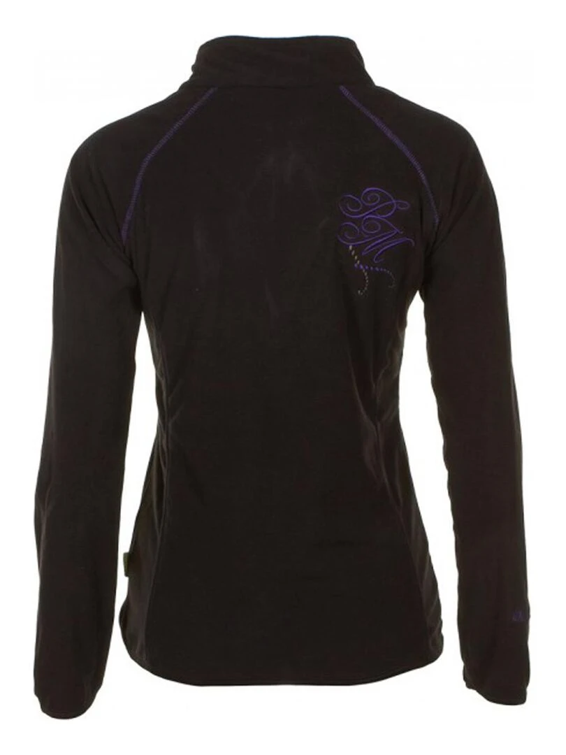 Sweat polaire femme AFINE Noir Noir
