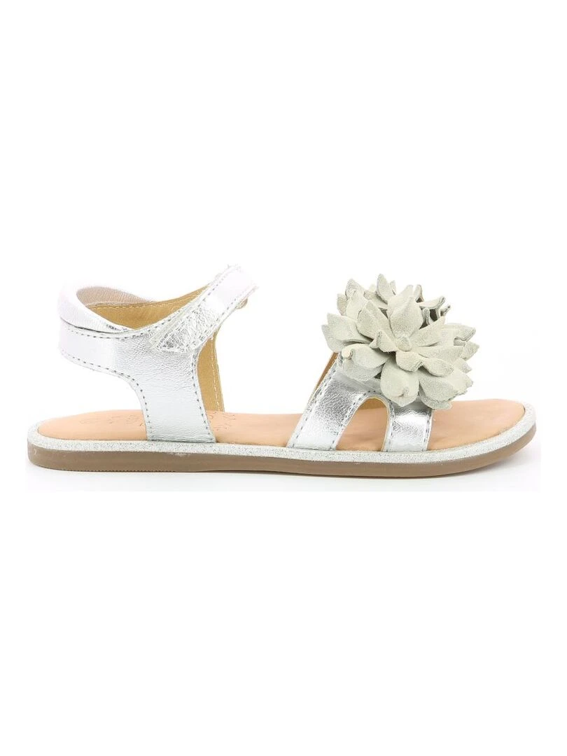 Sandales Cuir Pamina Argent