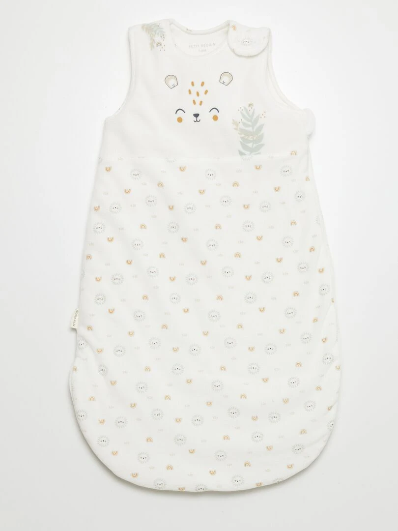 Gigoteuse en polaire 'Petit Béguin' TOG 3 Blanc