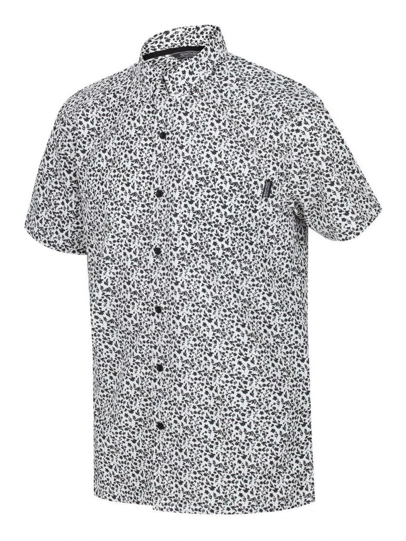 Regatta   Chemise manches courtes MINDANO   Blanc Gris
