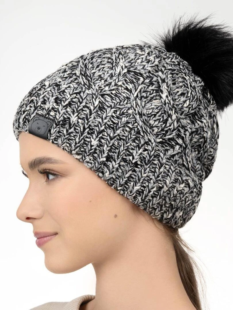 Bonnet Carla Made in UE Noir