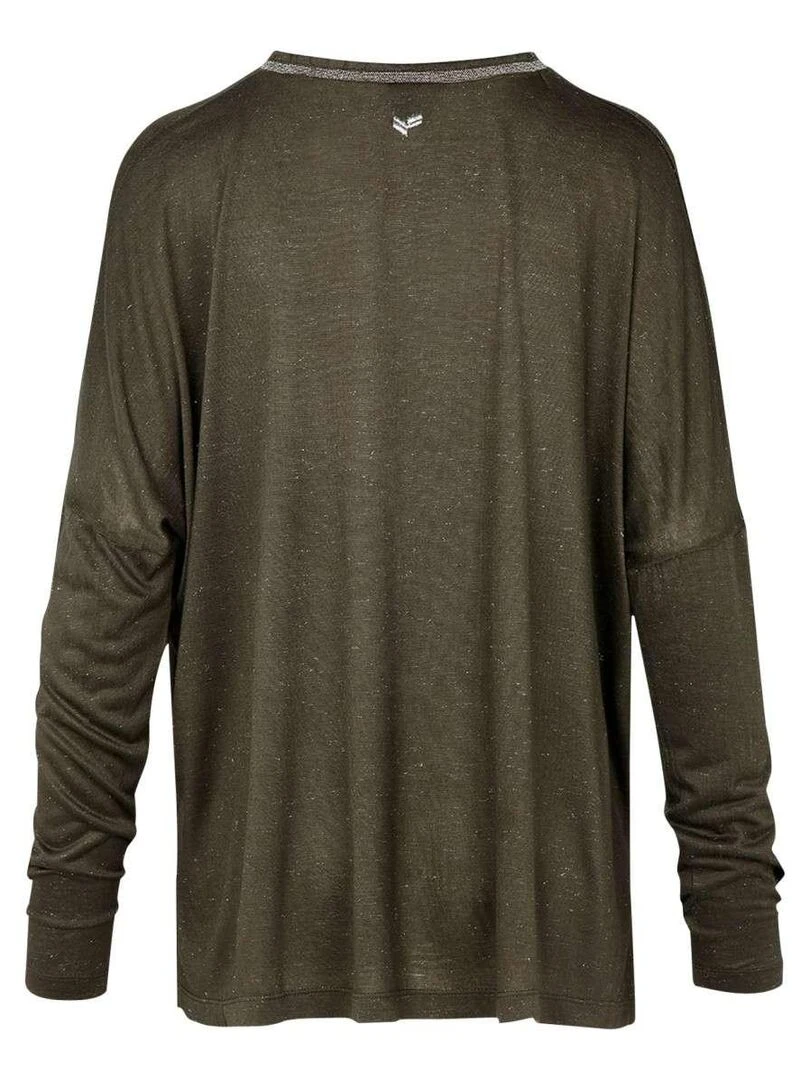 KAPORAL T shirt manches longues Kaki