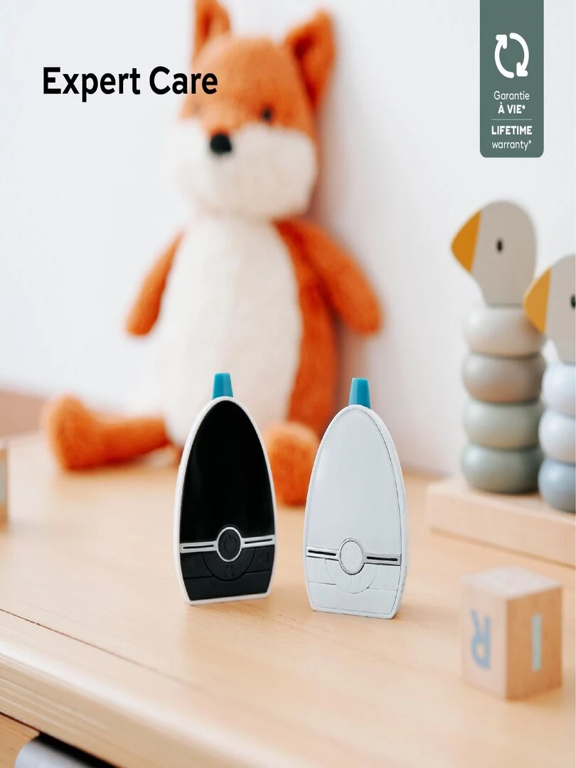Babyphone Audio 1000m expert Care Babymoov Blanc