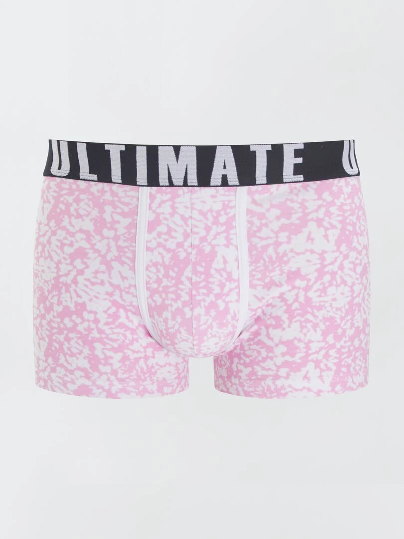 Lot de 3 boxers fantaisie   Bleu/rose