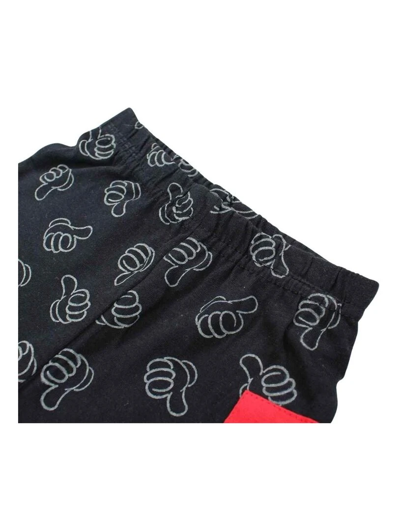 Disney   Ensemble T shirt short bébé garçon Imprimé Mickey   Noir