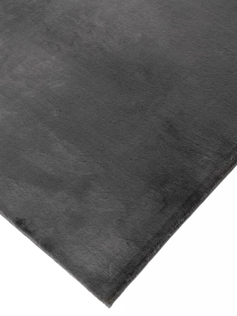Tapis salon SUPERSOFT gris anthracite