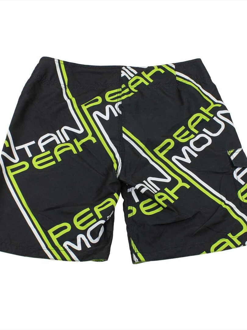 Bermuda de bain homme COUMEA PEAK MOUNTAIN Noir Noir