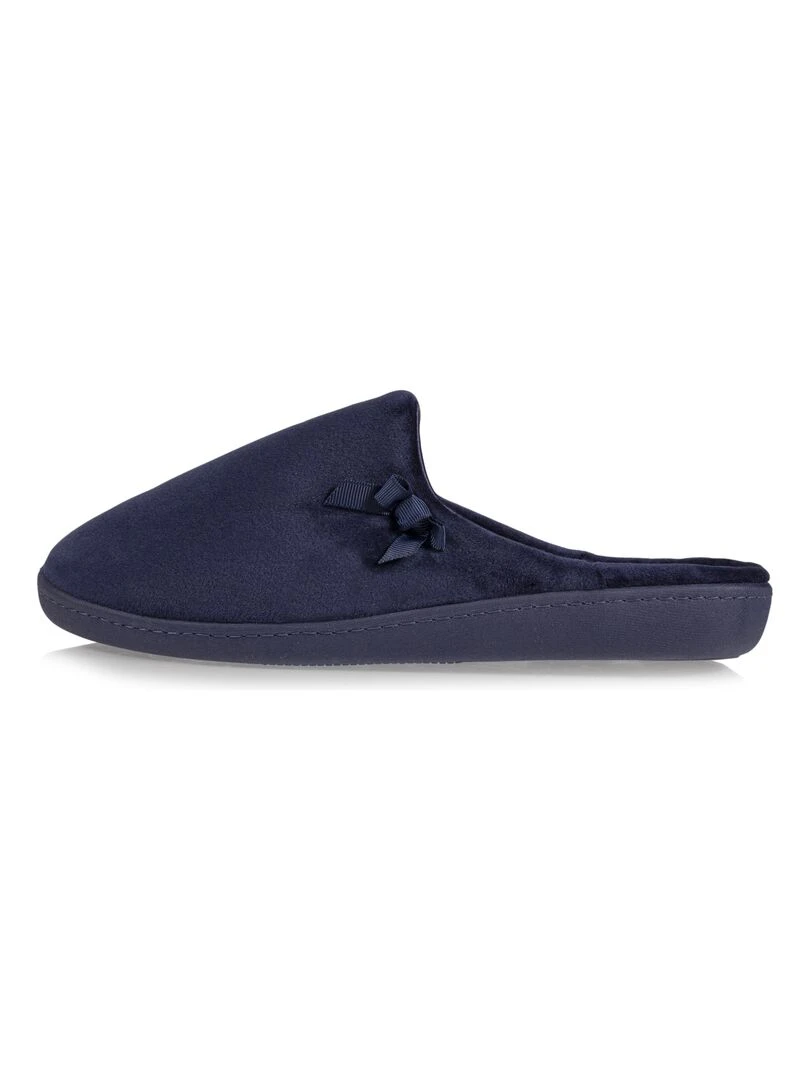 Chaussons mules Femme Marine   Bleu marine
