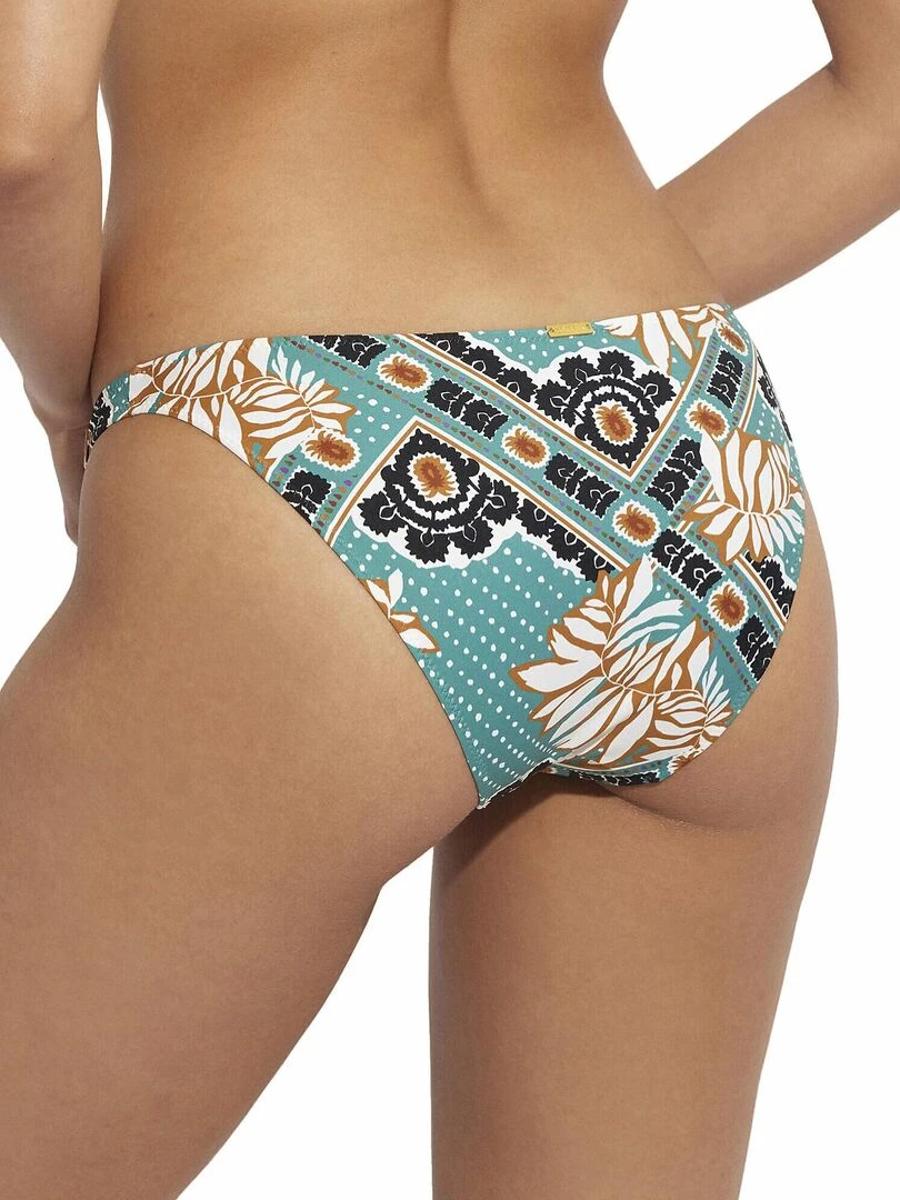 Bas maillot slip de bain taille basse Bari Vert
