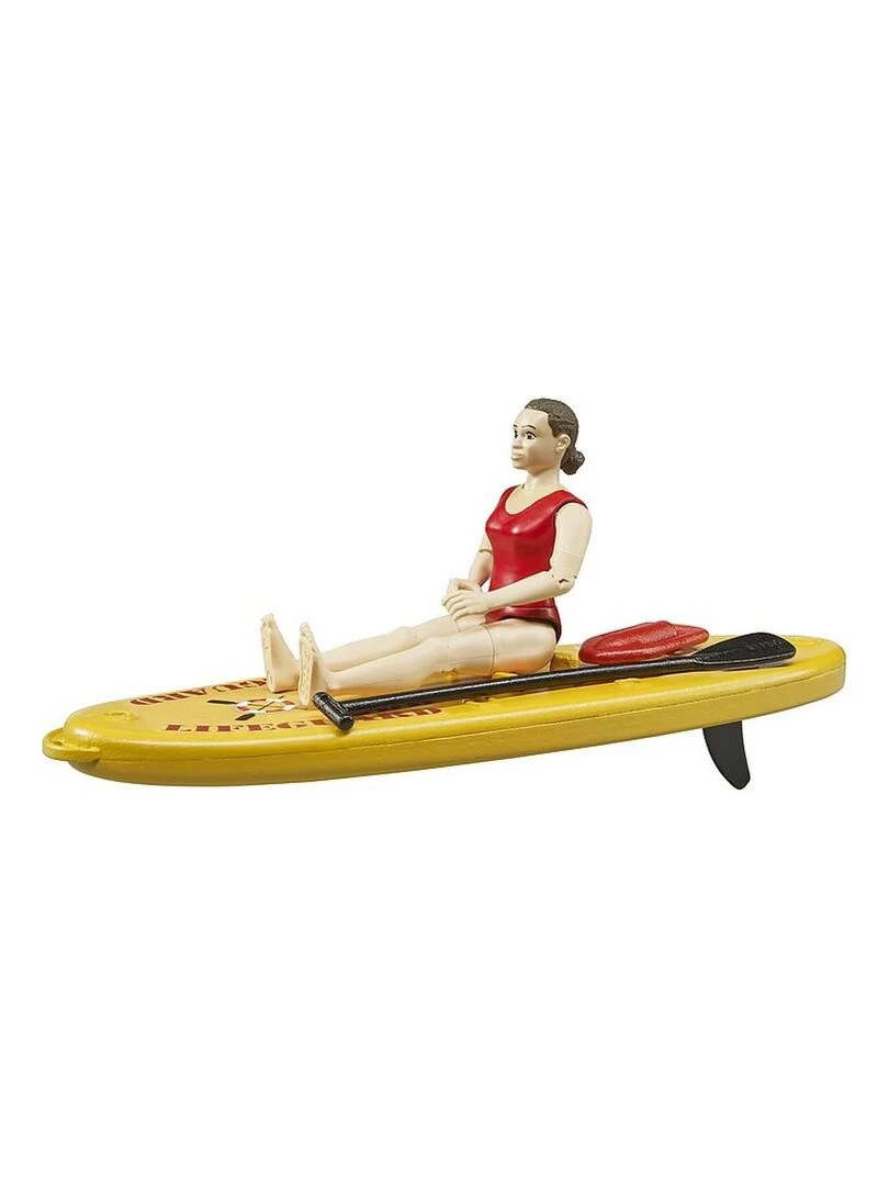 Figurine Bworld : Maître nageur avec Stand up Paddle   N/A