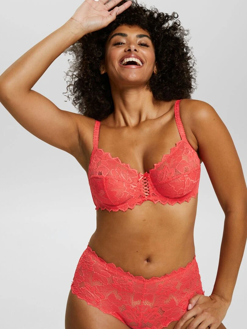 Soutien gorge dentelle Arum 'Sans Complexe' ROSE