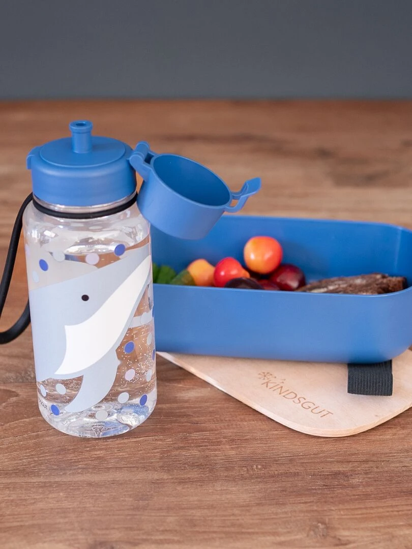 Gourde  Baleine   Bleu roi