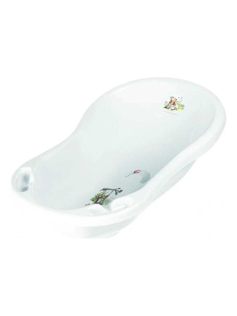 BAIGNOIRE 84 CM AVEC VIDANGE WINNIE DISNEY Blanc Vert