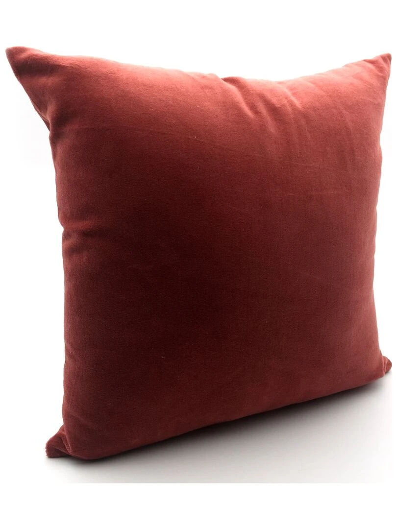Coussin décoration imprimé carreaux 'TERRA ROSA' 'TODAY' Multicolore