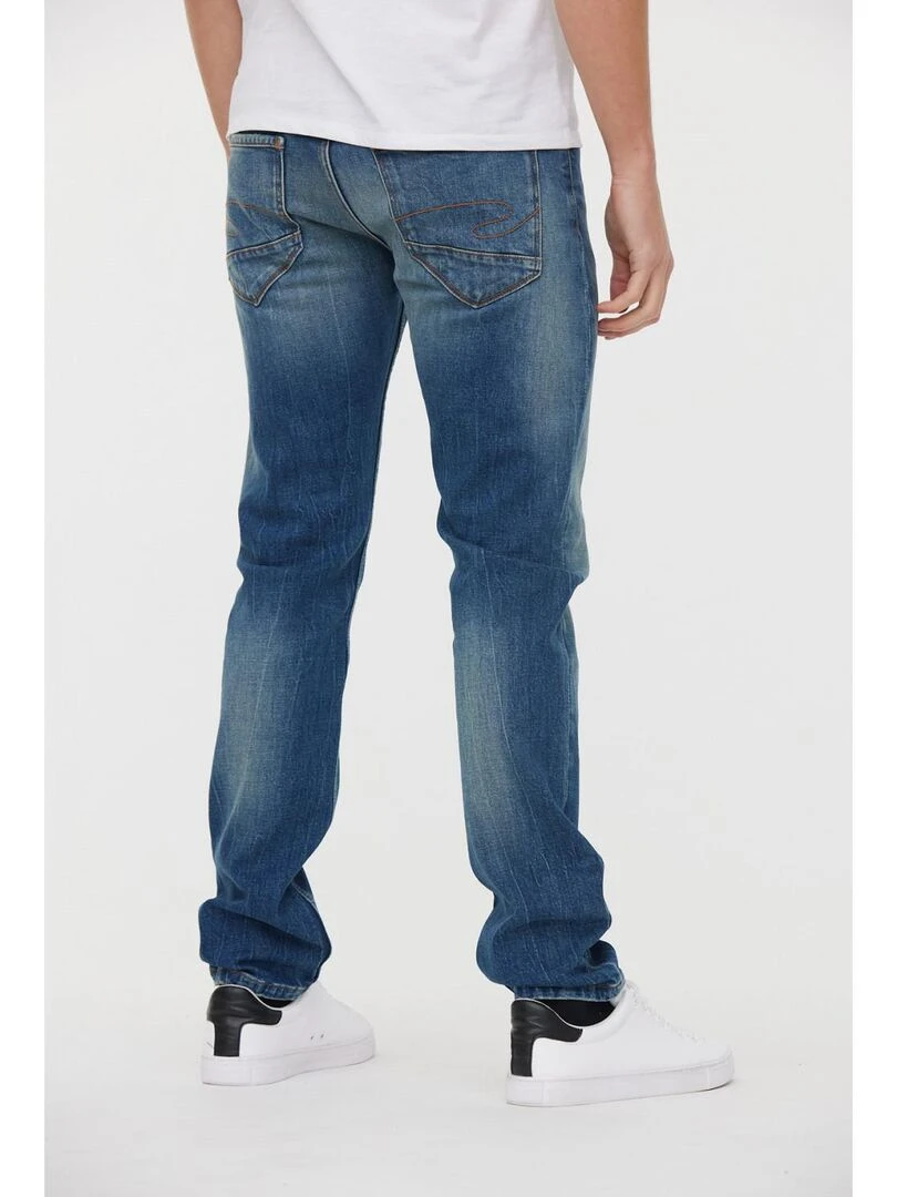 Lee Cooper   Jean coton straight JEEP   Bleu