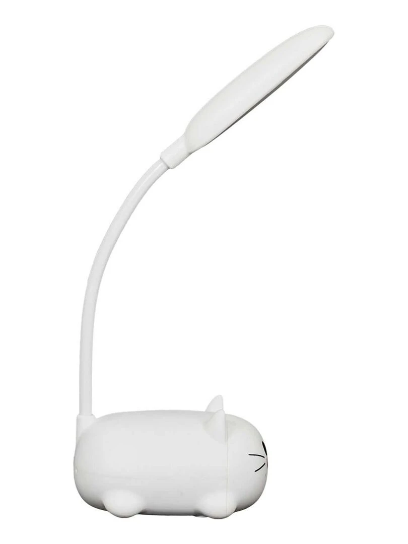 Lampe veilleuse LED chat blanc Blanc
