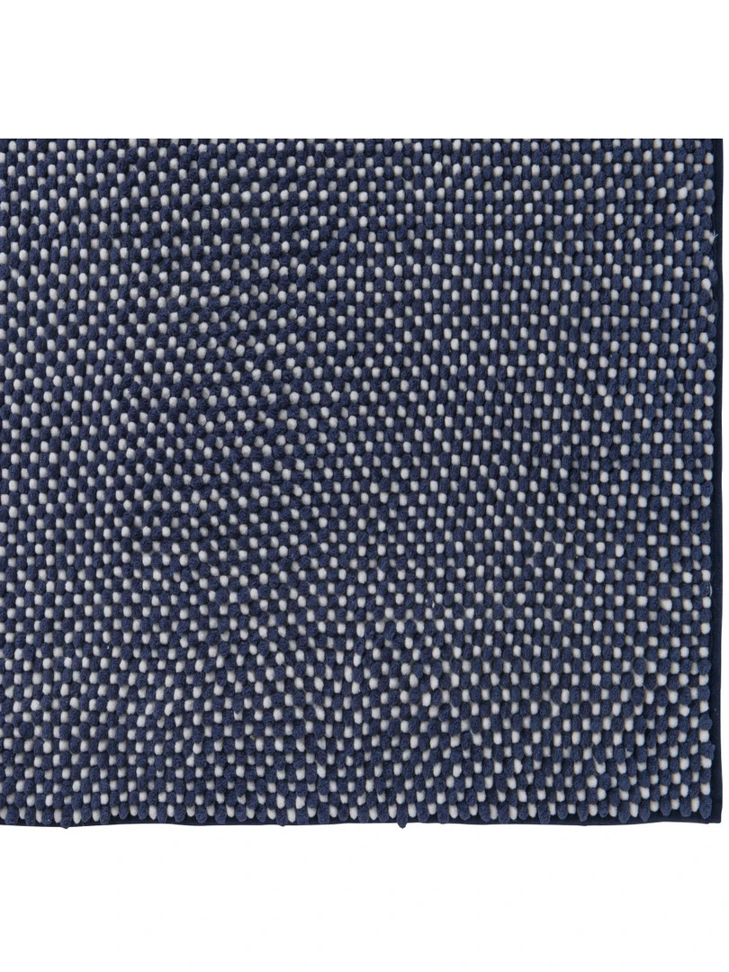 Tapis De Bain Fantaisie Polyester Bleu 50x80cm Aqua Pool Bleu marine