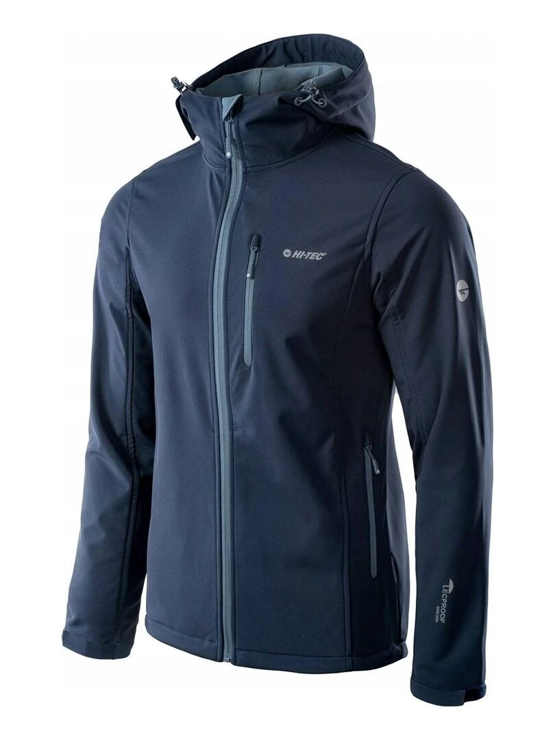 Hi Tec   Veste softshell SAIKO   Bleu marine