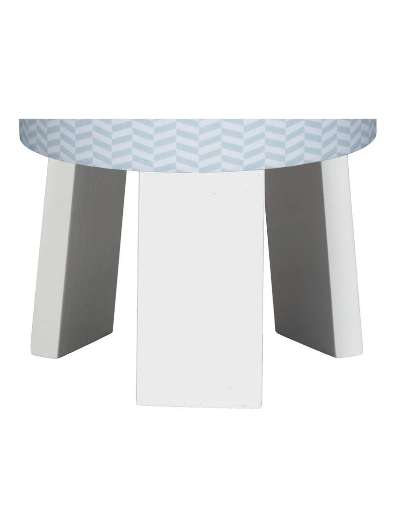 Lampe de chevet avec pied en coton Bleu   SAUTHON   Bleu