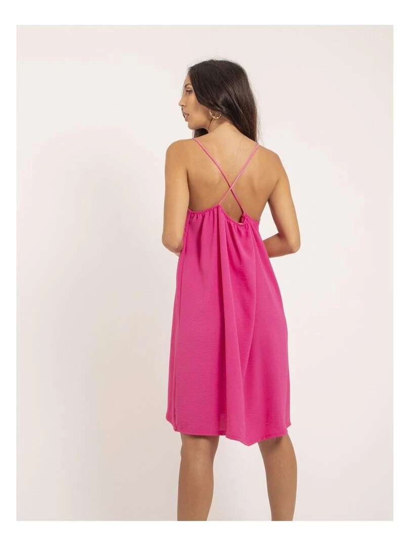 Robe courte IZOLDA Rose
