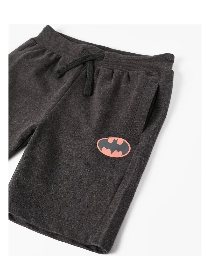 Shorts de sport en coton pour garçon 'Batman'  WARNER BATMAN   Gris foncé
