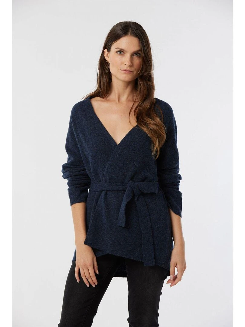 Lee Cooper Pull laine CALICE Bleu marine