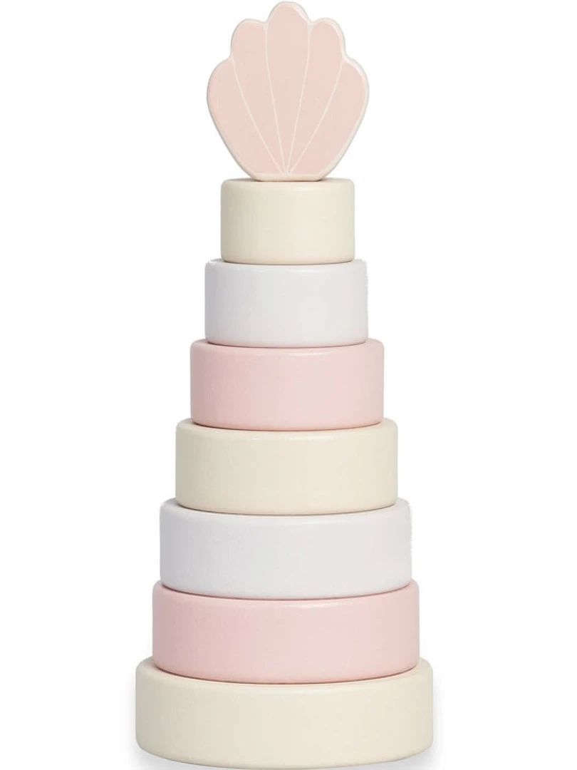 Tour à empiler Coquillage rose N/A