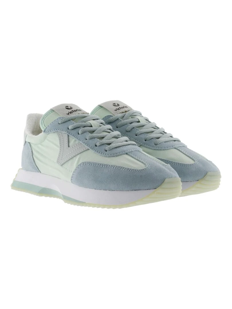 Basket à lacet Victoria   Vert