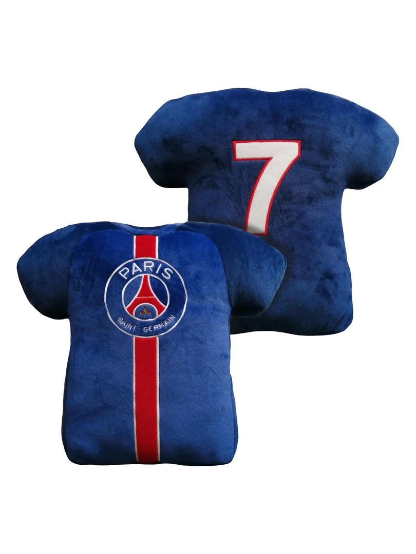 Coussin en forme de maillot PSG HECHTER   Bleu