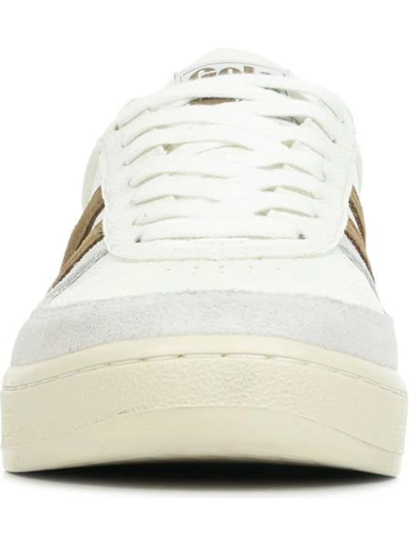 Baskets Gola GrandSlam Trident   Blanc Marron
