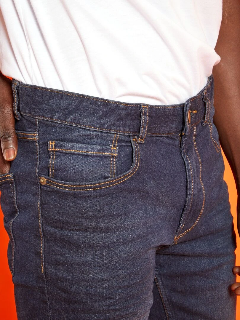 Jean slim   L32   bleu indigo