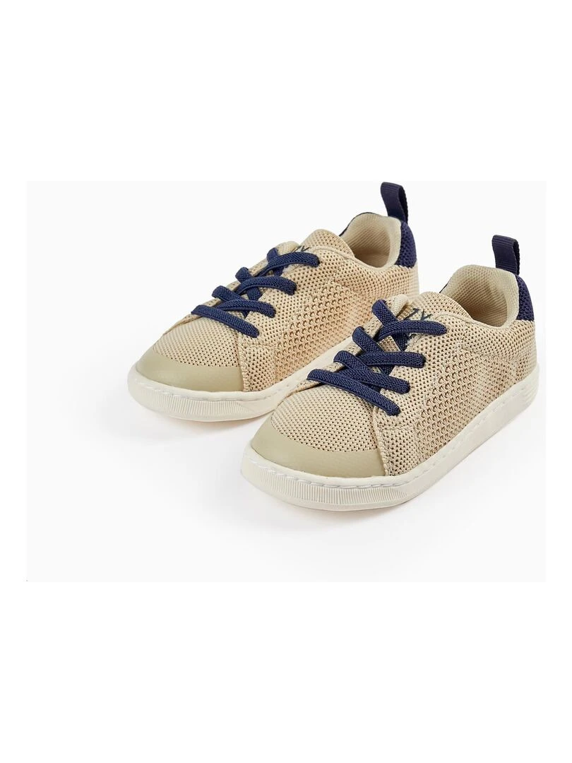 Baskets en Mesh pour Bébé Garçon 'ZY 1996' ATLANTIC COMPANY Beige clair