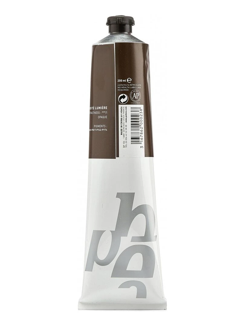 Peinture à l'huile fine XL Studio Ombre brûlée 200 ml N/A