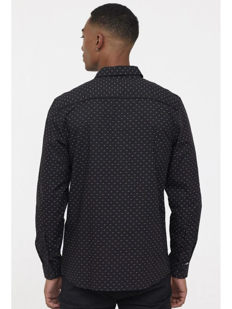 Lee Cooper   Chemise manches longues coton regular DIZO   Noir