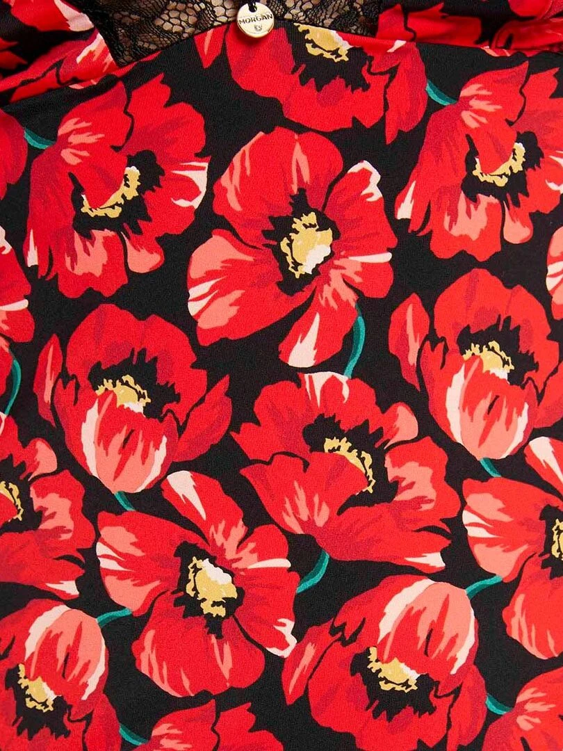 Nuisette FLAVIE   Morgan   Noir Rouge