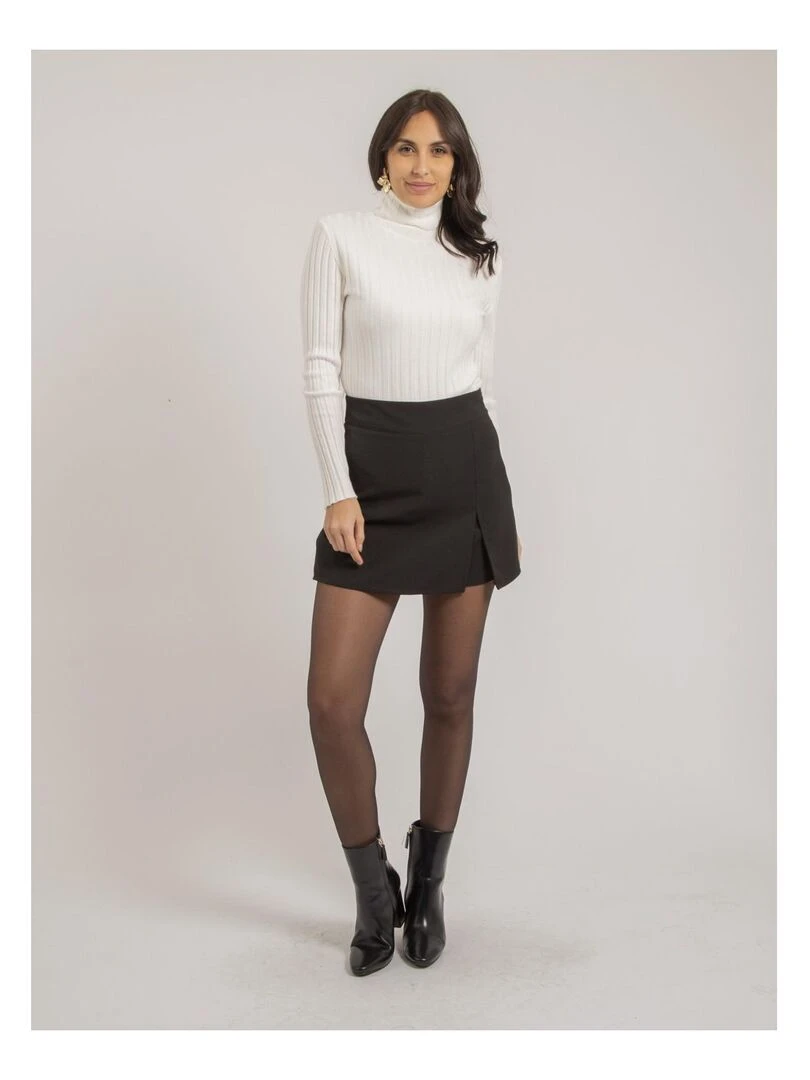 Jupe short courte XENIA   Noir