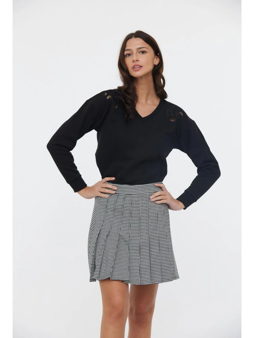 Lee Cooper Jupe polyester regular PUCK Noir