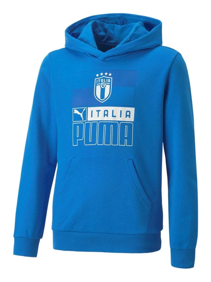 Sweat 'Puma' 'FIGC FTBLcore' Bleu