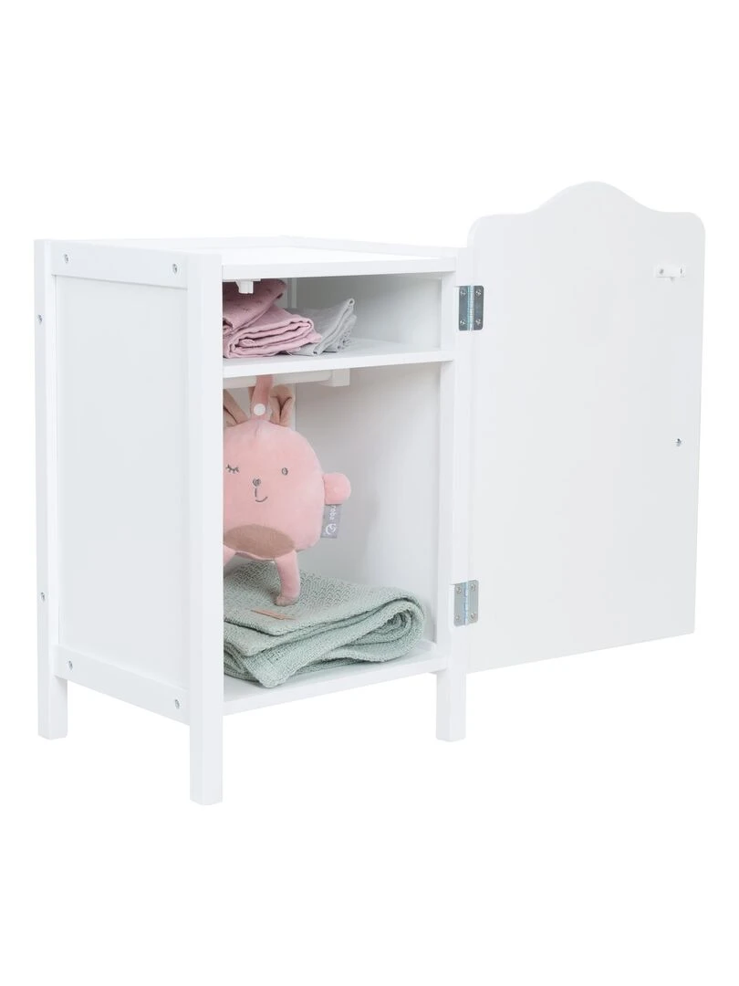 ROBA Armoire pour Vêtements de Poupée en Bois Peppa Pig   Motif Arc en ciel   N/A