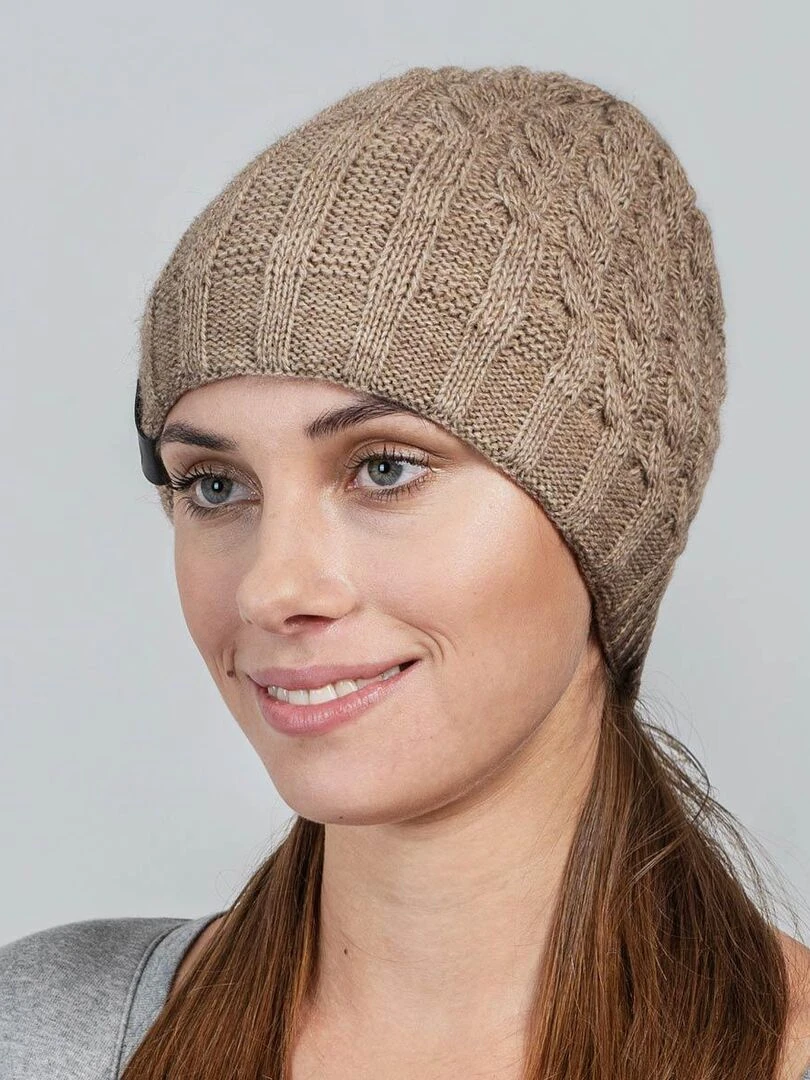 Bonnet Simia Made in UE Marron