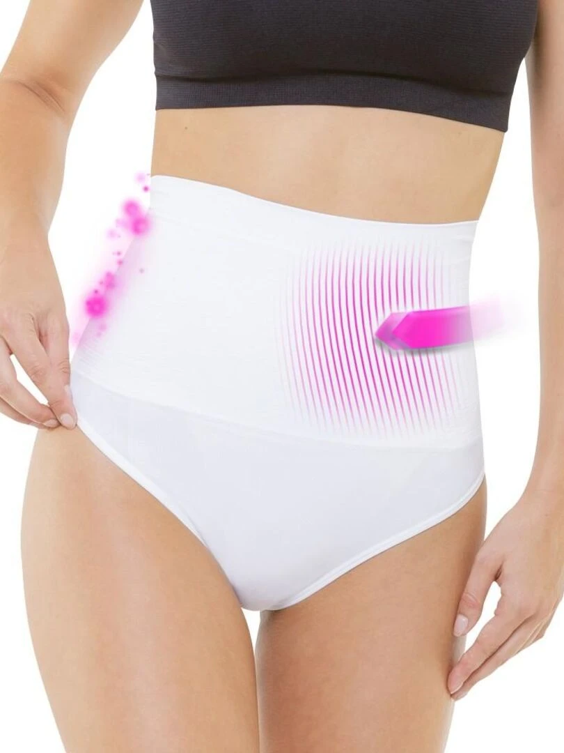 String ventre plat amincissant So Slim Blanc