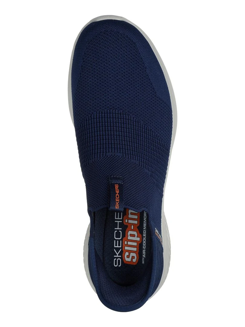 Basket à Enfiler Skechers Ultra Flex 3.0 Smooth Step   Bleu