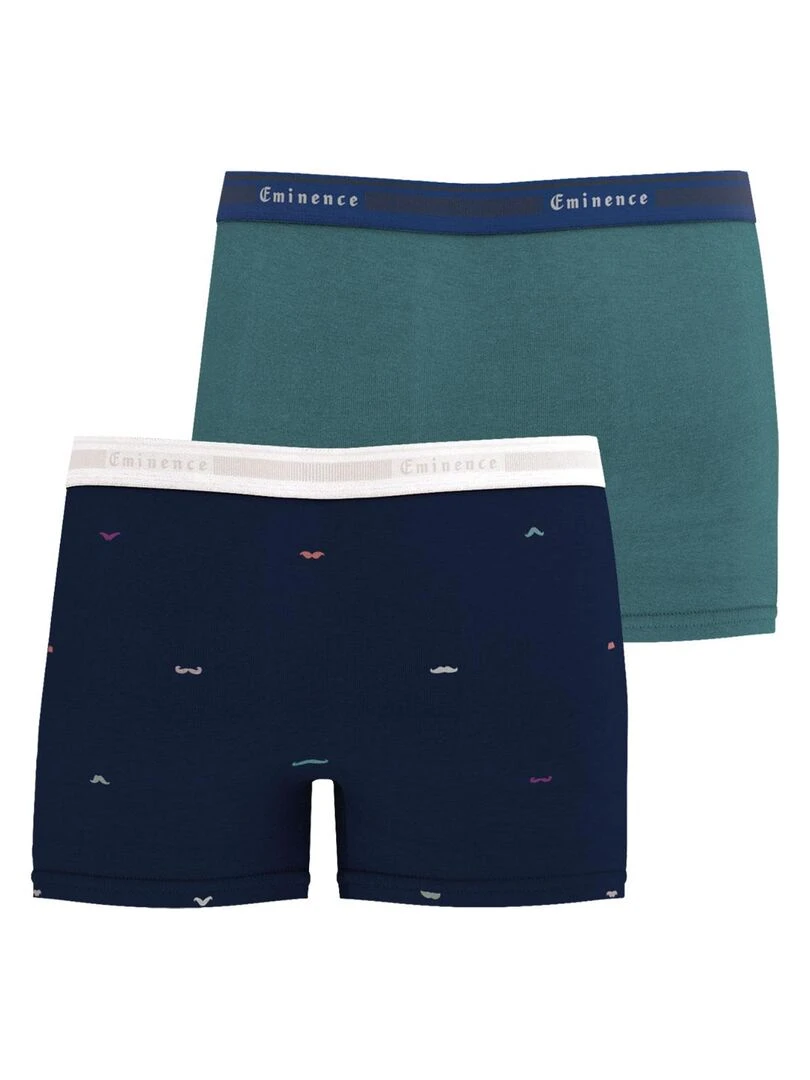 Lot de 2 boxers homme Tailor   Vert