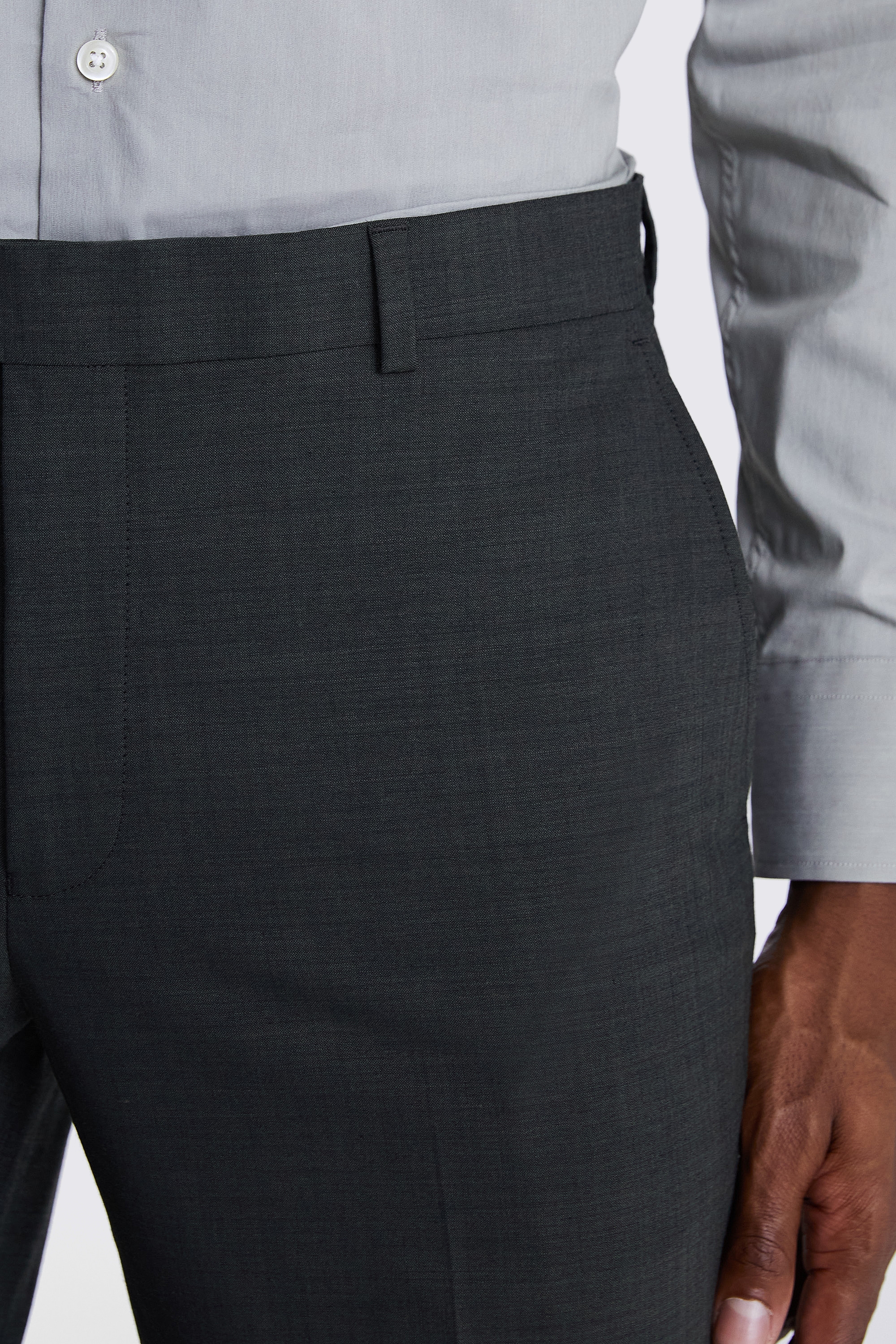 DKNY Slim Fit Khaki Trousers   Buy Online at Moss