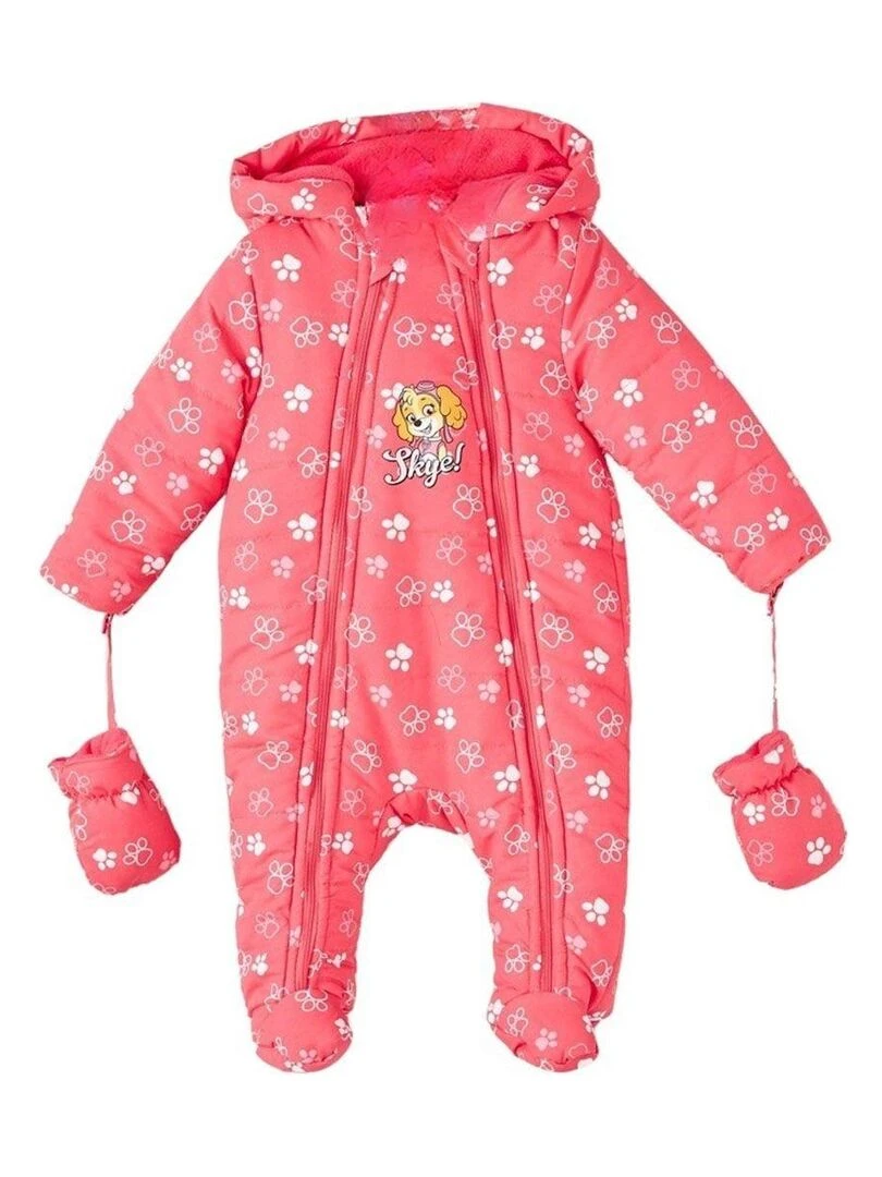 La Pat' Patrouille Combinaison bébé fille imprimé La Pat' Patrouille Rose