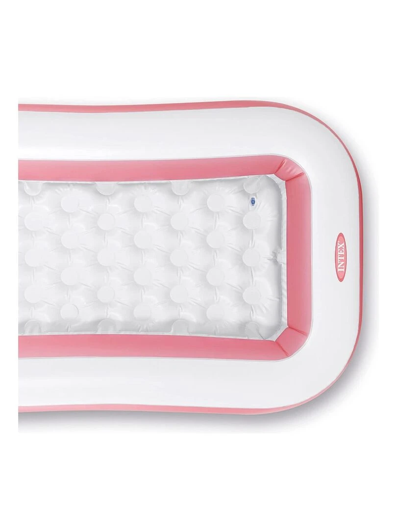 Piscinette rectangulaire Givrée rose   N/A