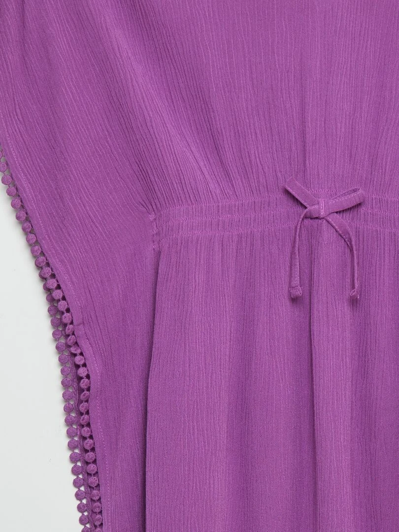 Robe de plage   Violet