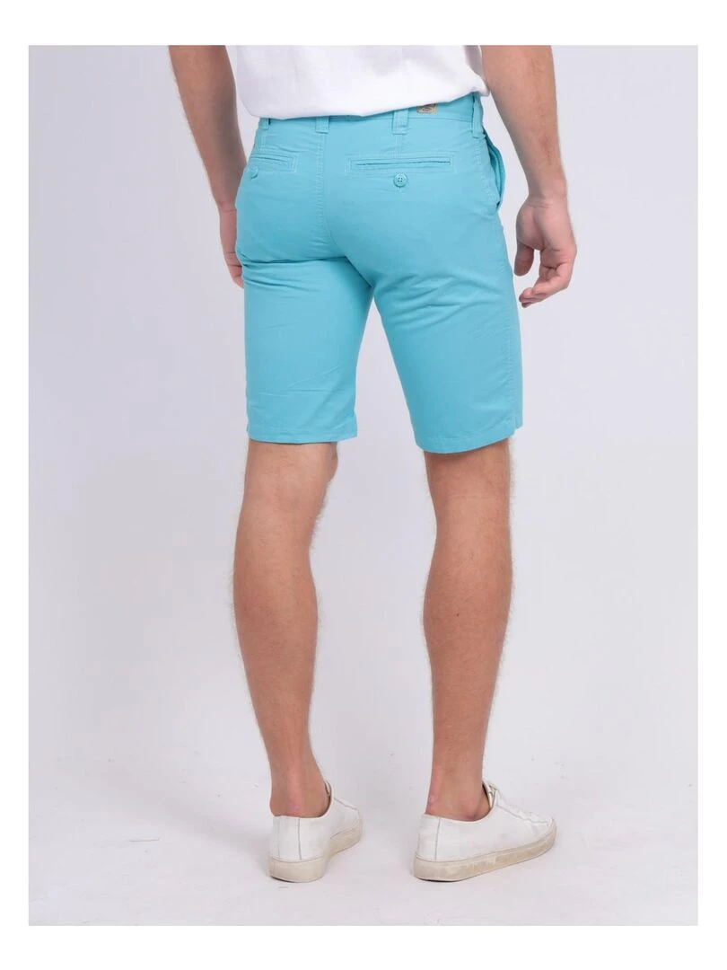 Bermuda chino BAGOO Bleu turquoise